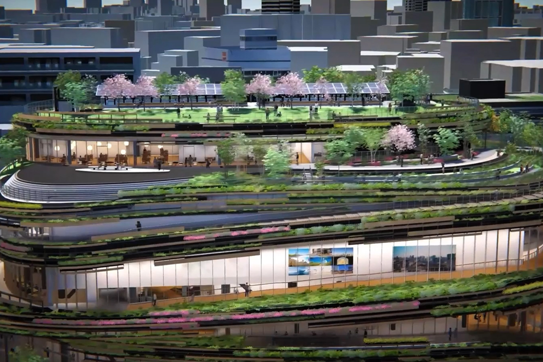 MoN Takanawa: The Museum of Narratives 外観と展示のイメージ